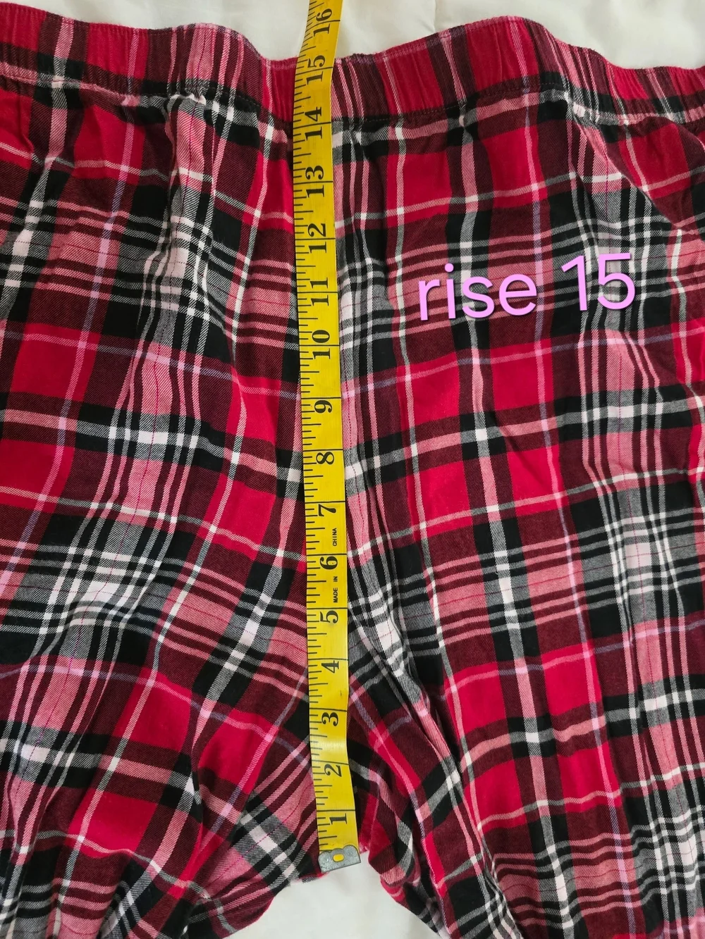 Victoria’s Secret Red Plaid Pajama Lounge Pants XXL Regular